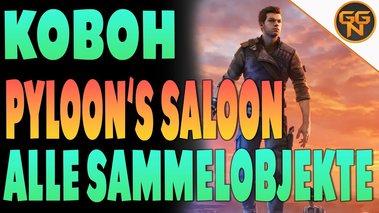 Star Wars Jedi Survivor - Koboh - Pyloon's Saloon - Alle Sammelobjekte - All Collectibles