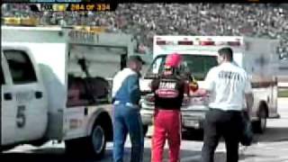 2003 Samsung/RadioShack 500 - Bobby Labonte Crash