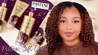 PANTENE ✨GOLD SERIES✨| PILLOW SOFT MOISTURIZED 💦 CURL DEFINITION!