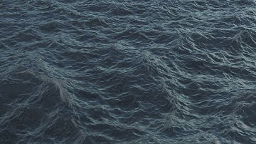 Ocean modifier and water shader in Blender Eevee v2