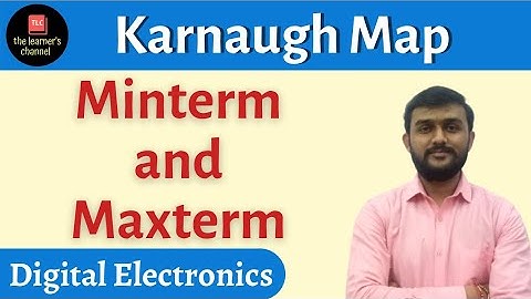 Minterm and Maxterm | K-map | Digital Electronics
