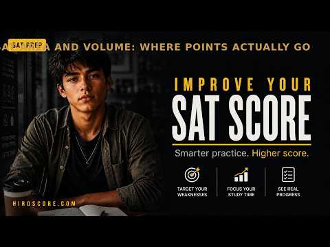 SAT Area and Volume: The 3 Places Students Lose Points — video walkthrough