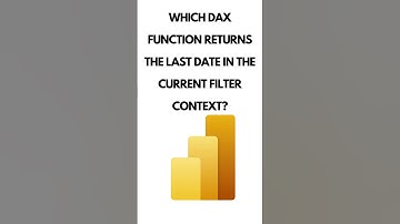 Power BI DAX Quiz #8 | Find the LAST Date in Filter Context? 🕒