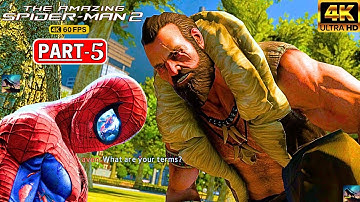 THE AMAZING SPIDER-MAN 2 PC Gameplay Walkthrough Part 5 [ 4K 60FPS PC ] No Commentary ( FULL GAME )