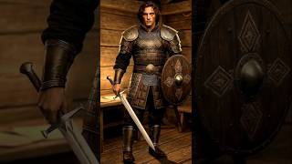 Тихий ритуал перед боем #богатырь #славянскоефэнтези #добрыня #доспехи #мёртвыебогатыри