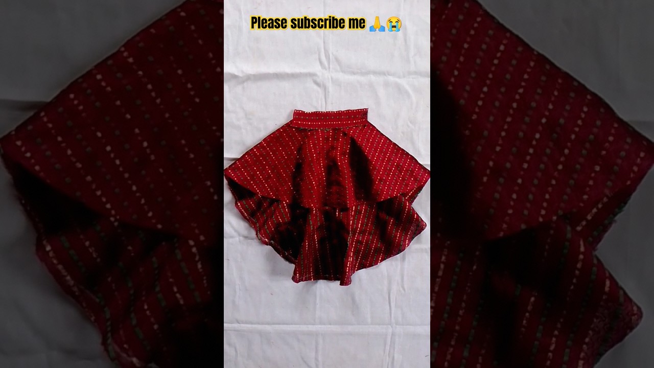 amazing baby skirt cutting and stitching    tips & tricks 