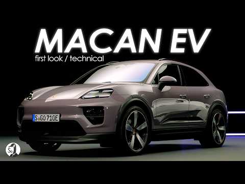 Porsche Macan EV First Look | Engineering and Technical