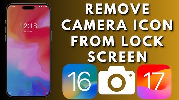 How To Remove Camera Icon From iPhone Lock Screen In iOS 17