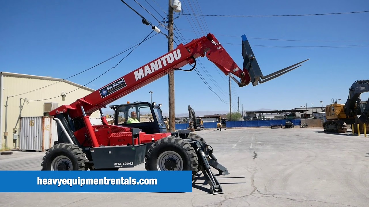 Manitou MTA 12042 Reach Forklift For Sale - $98,500