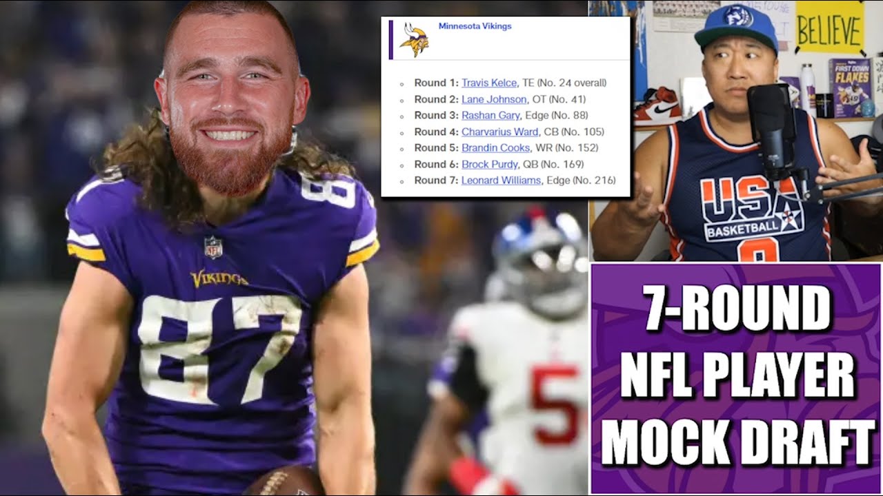 vikings 2022 7 round mock draft