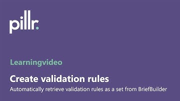 Controleregels aanmaken: Ophalen regelset BriefBuilder requirements