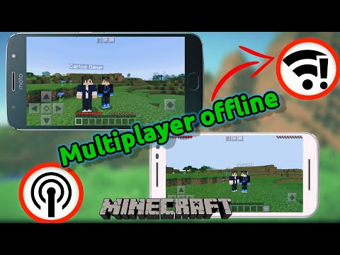 Como Jogar Multiplayer no Minecraft PE Android - Em qualquer versão!! 