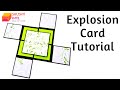 Explosion Card Tutorial by Srushti Patil