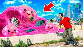 TSUNAMI de SQUISHY distruge TOT in GTA 5!