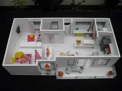 Costa rica maqueta apartamento de disenadora de interiores youtube En Para Dos casa Oficina diseño