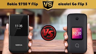 Nokia 2720 V Flip vs alcatel Go Flip 3