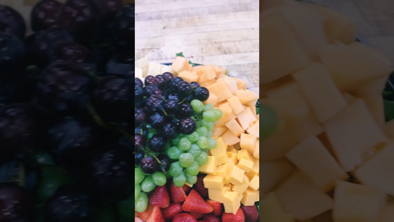 cheese and Fruit tray 💐