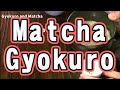 Green teathe difference of matcha and gyokuro