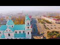 Аэросъемка: панорама Гродно с дрона. Panorama of Grodno from the drone