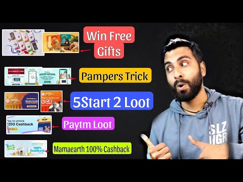 Lbb Free Gift Loot, Pampers Trick To Earn Free Points/Giftcard, 5Star Free Paytm Cash & Data Loot,