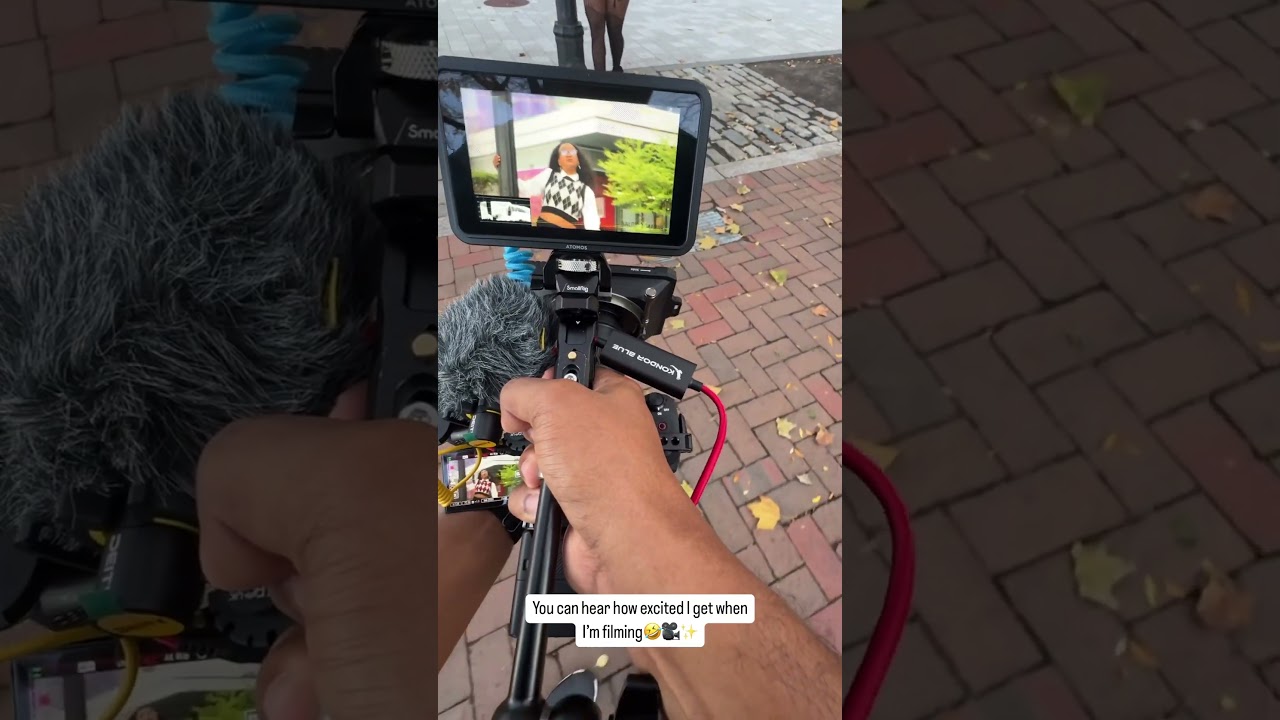 When you love what you do🤣😍🎥  