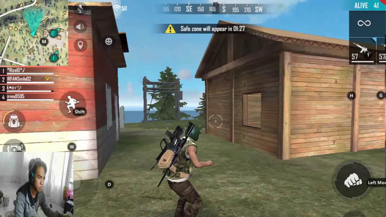 tes free fire emulator sampai booyahh - YouTube