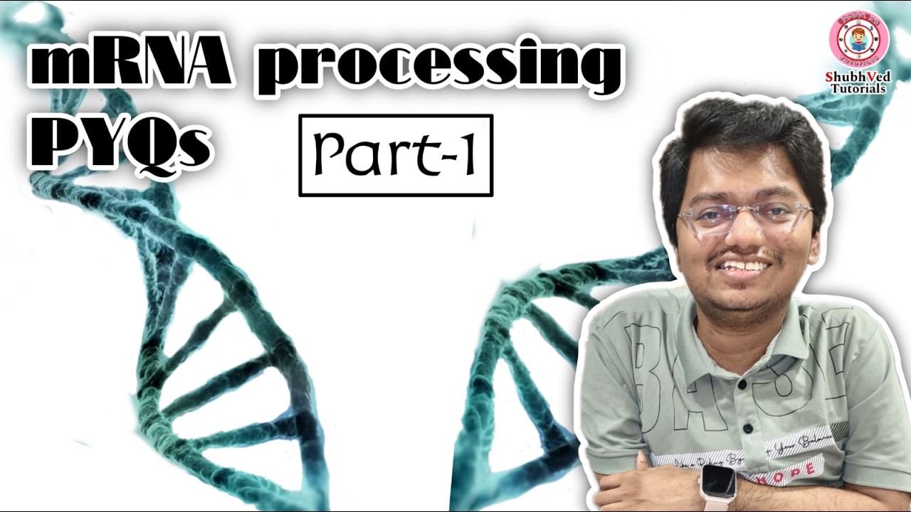 mRNA processing | CSIR NET PYQs | Part - 1