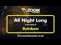 Rainbow All Night Long Karaoke Version From Zoom Karaoke