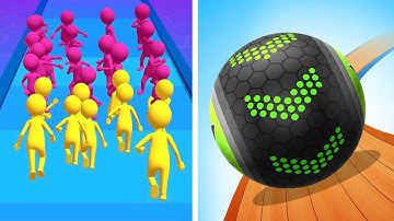 Join Clash 3d Vs Going Balls Max Levels Walkthrough Android iOS Gameplay