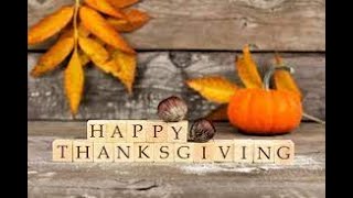 HAPPY Thanksgiving and Auction Reminder