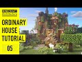 [Minecraft] A real architect's building base in Minecraft tutorial / Ordinary house #5