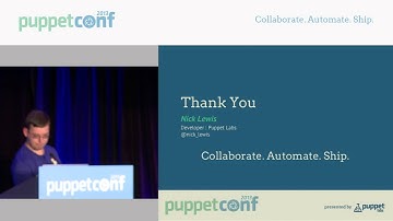 Infrastructure as Data - PuppetConf 2013