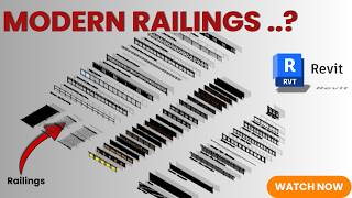 Modern Revit Railing - Beginner to PRO Tutorial