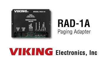 Viking RAD-1A Paging Adapter