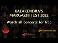 Kalakendras margazhi fest 2022  december music season  carnatic music  kalakendra