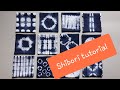 Shibori tutorial - Técnicas simples para tingir porta copos.