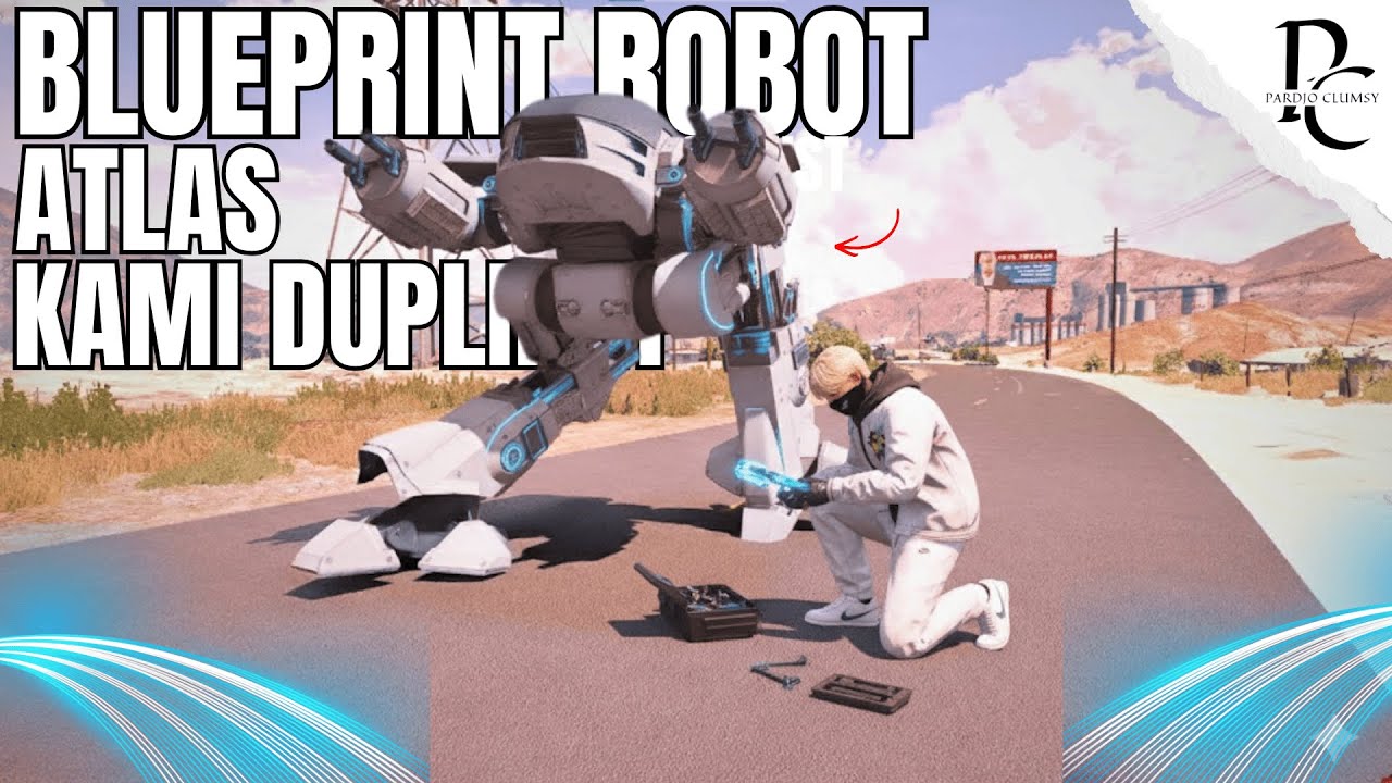 SEMUA BLUEPRINT ROBOT ATLAS KITA UBAH MENJADI COUNTER ROBOT ATLAS ...