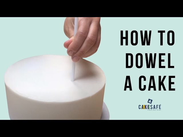 Doweling Cakes 🎂 Tips & Tricks Everything you need to know on why it's  best to use dowels when making a tiered cake. Click the following …