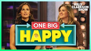 Jennifer Garner & Kelly Clarkson Get Super Competitive In Family Trivia