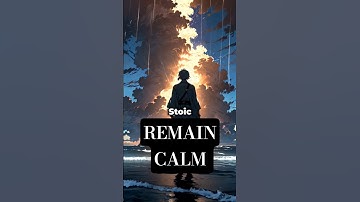 Marcus Aurelius’ Secret to Calm in Chaos | Stoic Lesson in 60s