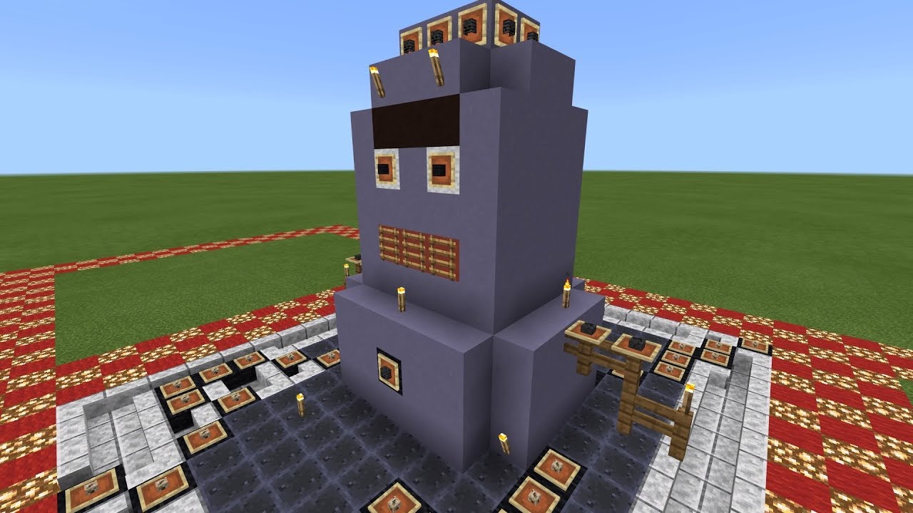 Minecraft - Build Swap - Robot (29) - YouTube