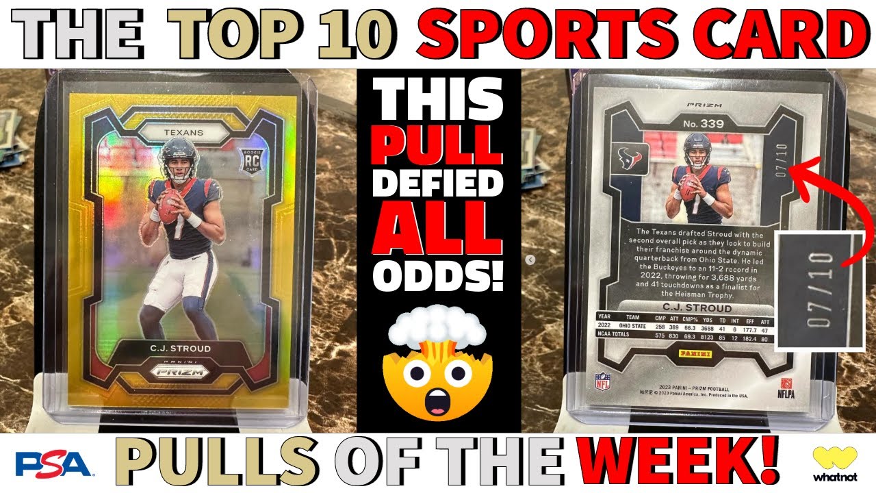 ANOTHER PERSONAL PULL AT 1! 🤯 Top 10 Sports Card Pulls Of The Week