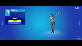 Showcase Fortnite Shop Items Rare Emote Infinite Dab