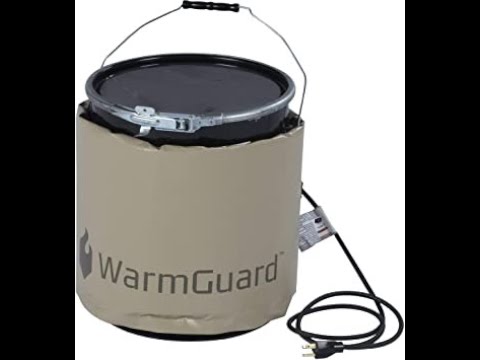 Premium Insulated Pail Band Heater - 300W 110V Honey Warmer With Temperature Control