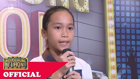 Người Hùng Tí Hon mùa 2 | Xúc động với giọng hát dân ca của bé Ngân Băng