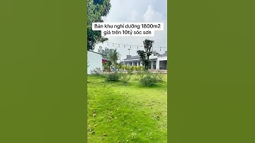 Bán khu nghỉ dưỡng 1800m2 giá trên 10tỷ sóc sơn #bandatsocson #batdongsan #vanhdai4