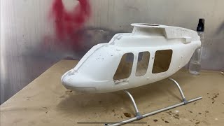 “Bell 407 de fibra tamanho 500 !!! Nasceu o número 1 ..