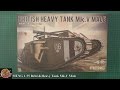 MENG 1/35th British Heavy Tank MkV Males review