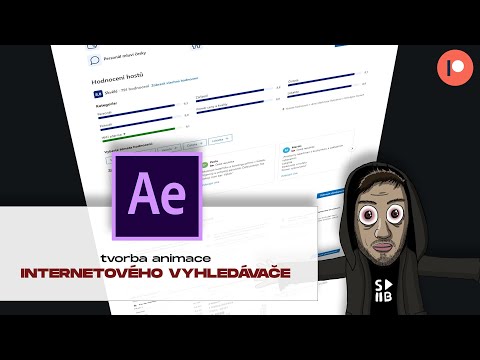 Animace internetového vyhledávače | AFTER EFFECTS