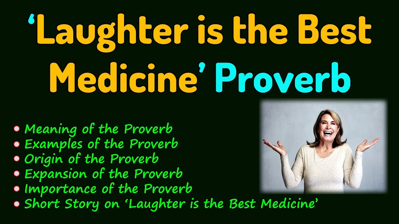 speech on topic laughter is the best medicine